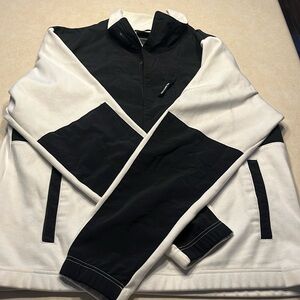 Mens North Face 1/4 zip L